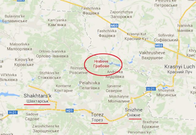 Lezuhant egy malajziai Boeing Donyeck közelében