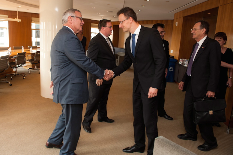 Szijjártó sikertörténetről beszélt Washingtonban