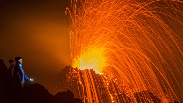 Minden csupa láva Franciaországban