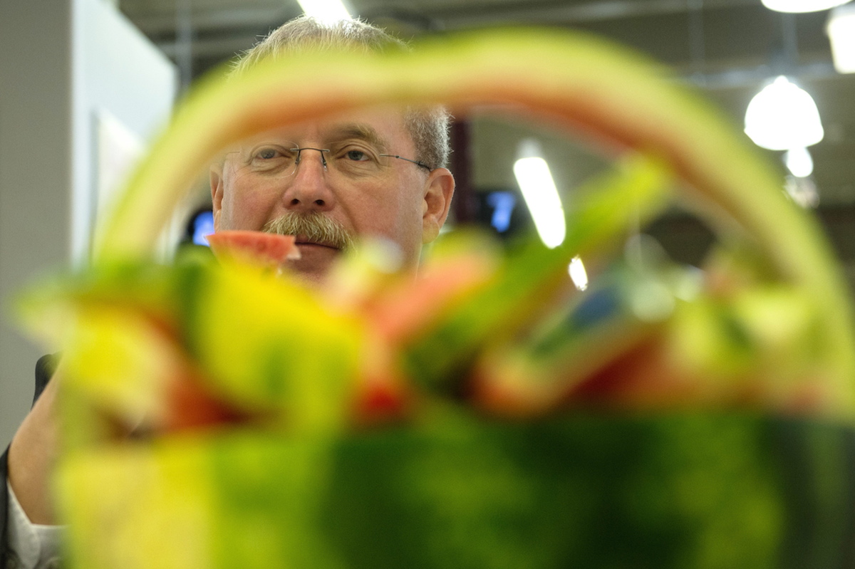 Elsiettem a dinnyés posztot, ezt a fotót meg kellett volna várni vele