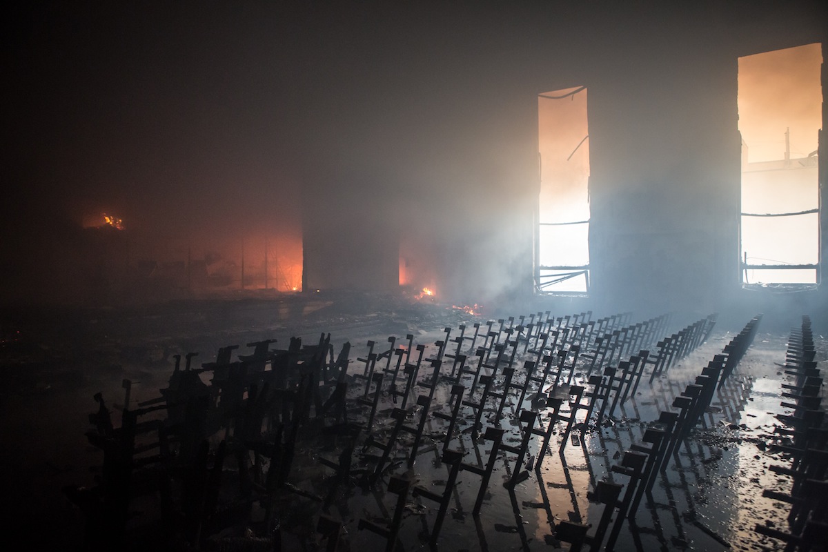 Illustration for article titled Kijev lángokban