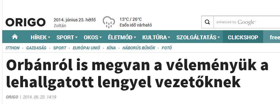 Na, melyik online lap nem írta címbe a