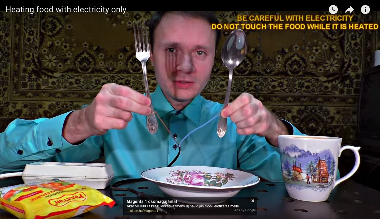 Illustration for article titled WATTS COOKING? Vigyázat életveszély!