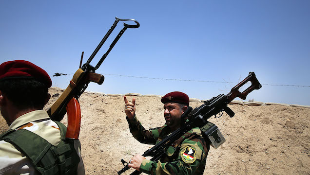 Fegyverrel támogatná az iraki kurdokat Berlin és Róma