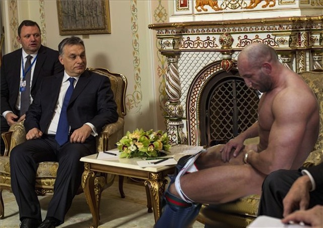 Orbán Viktor is megnézte Berki Krisztián herevasalását
