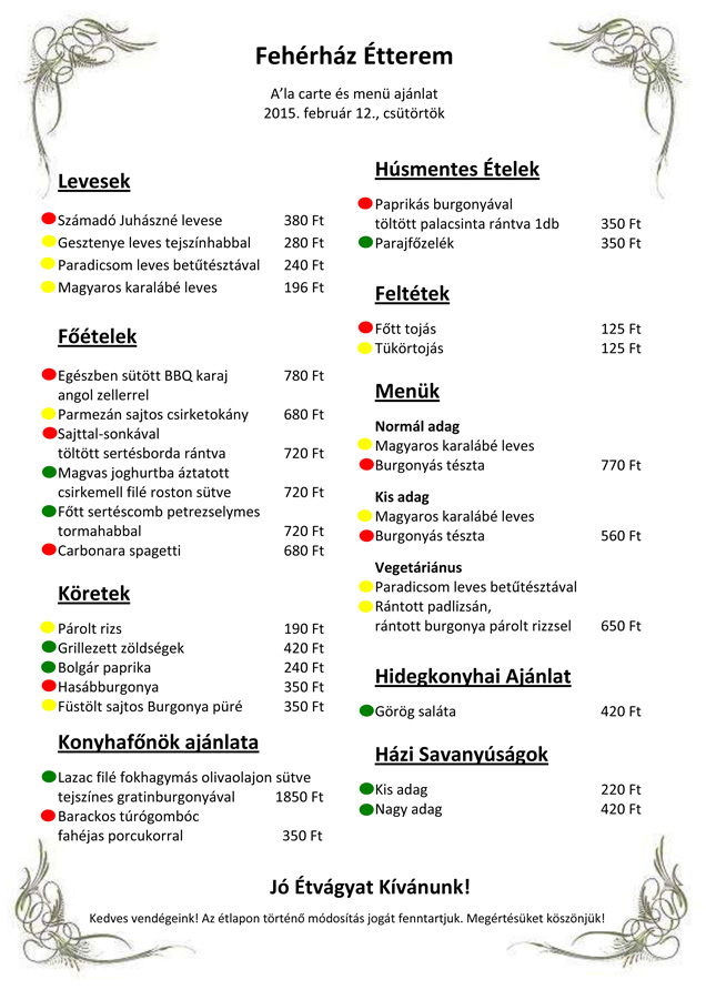 Ha valaha is kíváncsiak voltatok, hogy mit esznek a magyar képviselők!