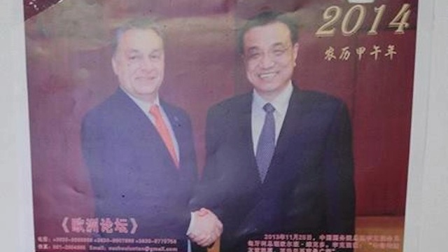 Máris kínai naptárra került Orbán