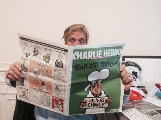 Megérkeztek a Charlie Hebdók Magyarországra