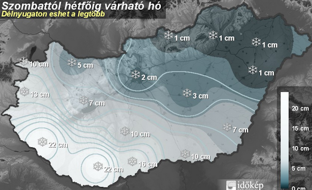 Budapesten alig lesz hó, de a mediterrán tél amúgy is sokkal keményebb
