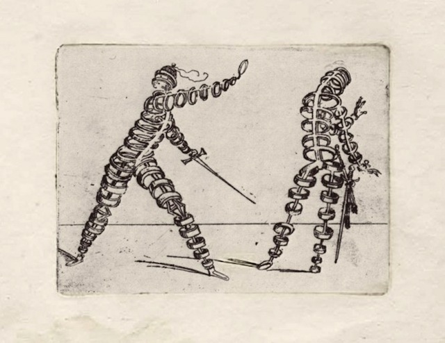 Illustration for article titled Szürrealista figurák a tizenhetedik századból