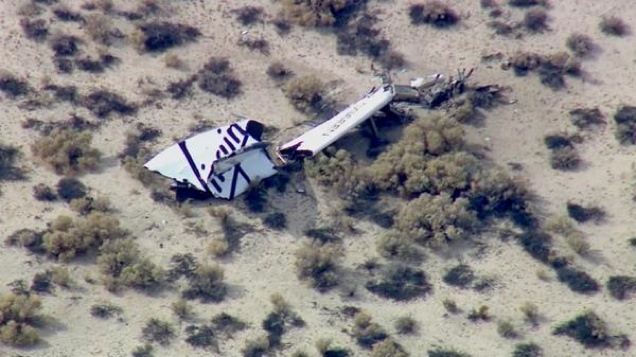 Lezuhant a SpaceShipTwo amerikai űrhajó, az egyik pilóta meghalt