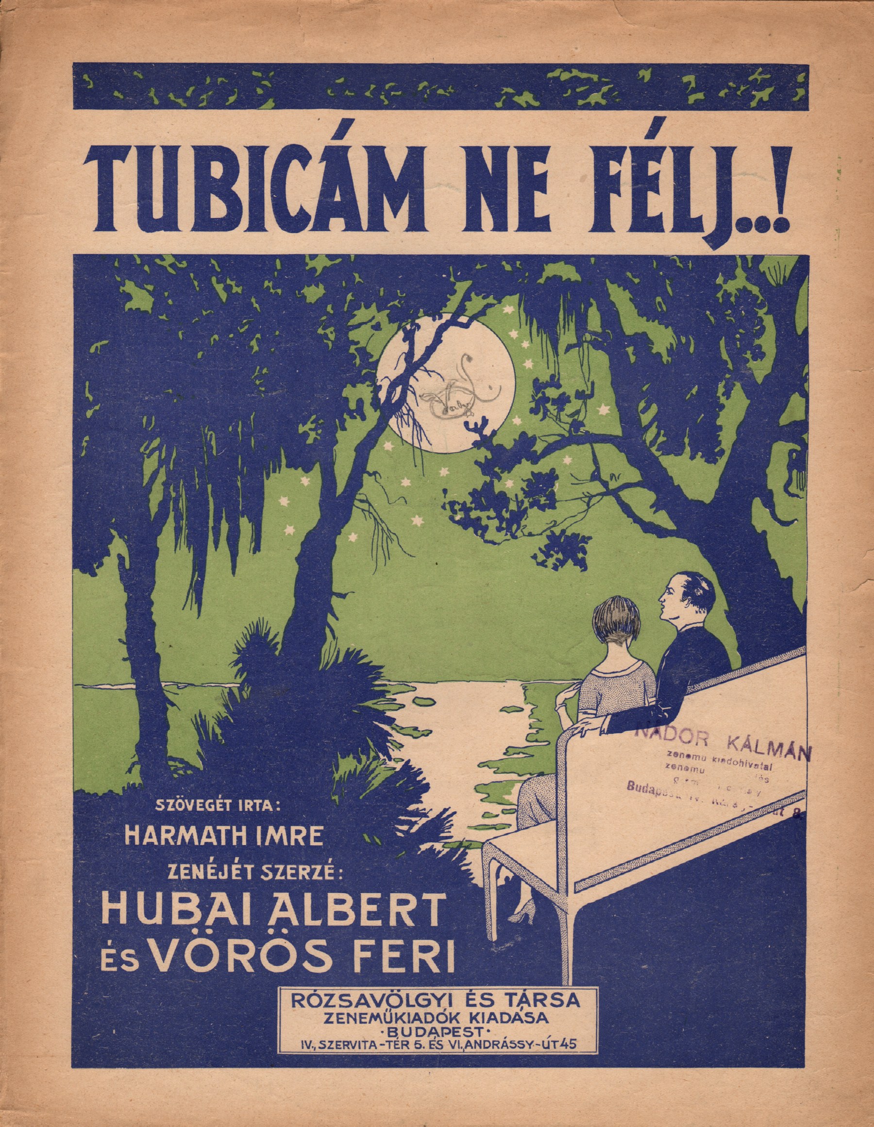 Illustration for article titled Miért szomorú, kisasszony? – csodás kottacímlapok a XX. század elejéről