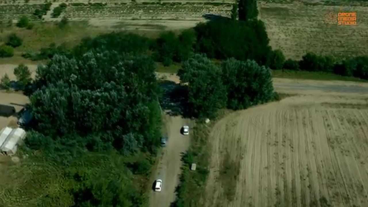 Drónról lefilmezték: még egy oszlop sem állt a próbakerítésből