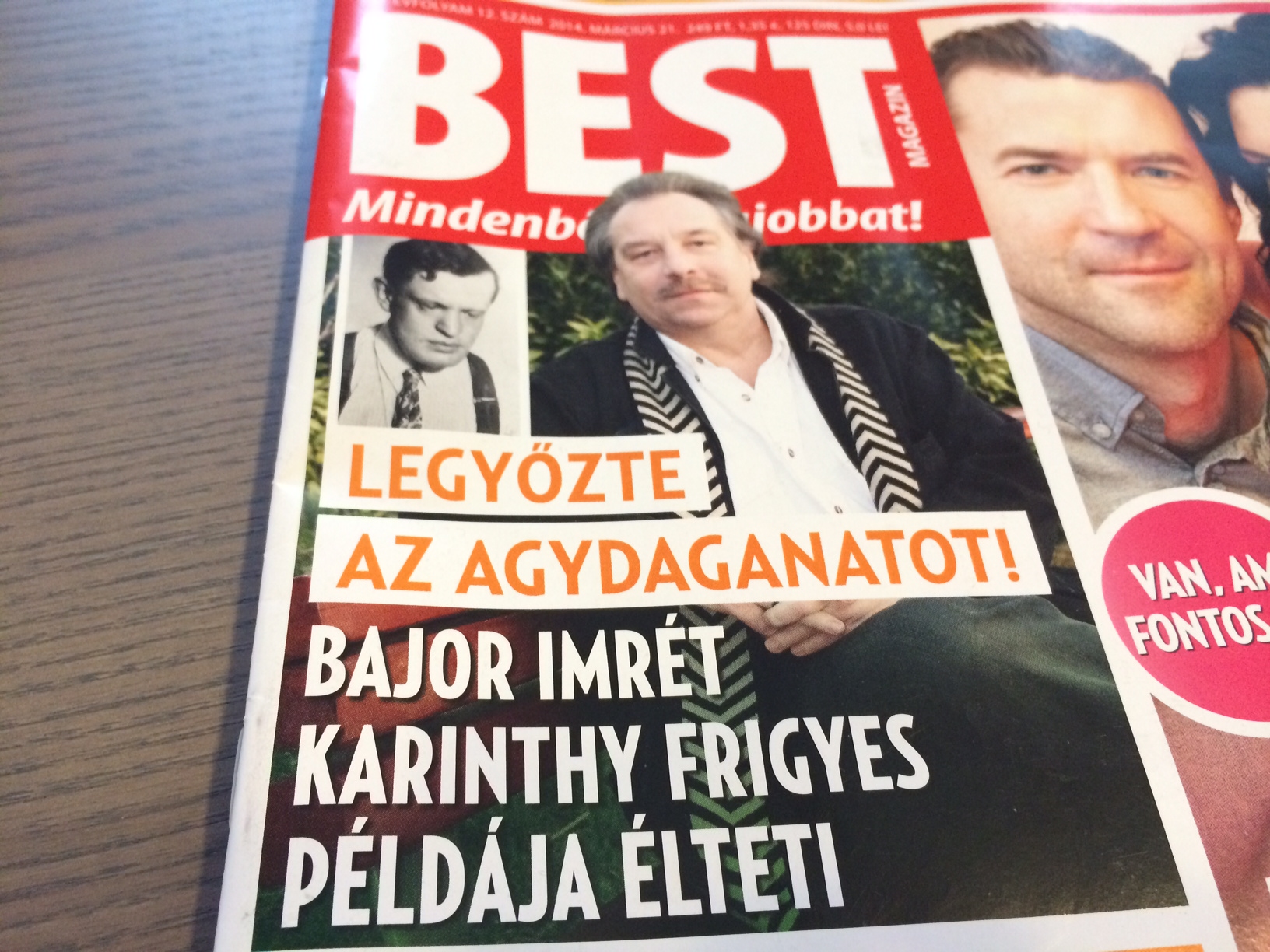 A Best agydaganattal nyerte a morbidcímlap-versenyt