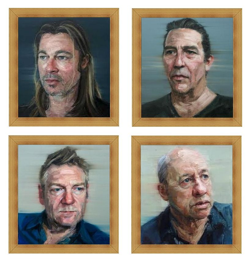 Illustration for article titled Csak nézett Colin Davidson,amikor a Time magazin borítóján meglátta Merkelről készült festményét.