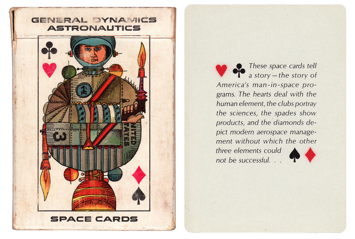 Csodálatos űrkártyák a 60-as évekből