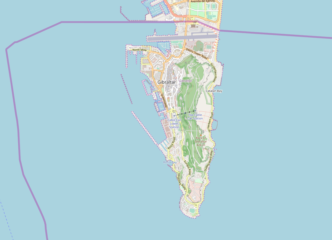 Illustration for article titled A világ legrövidebb országhatára