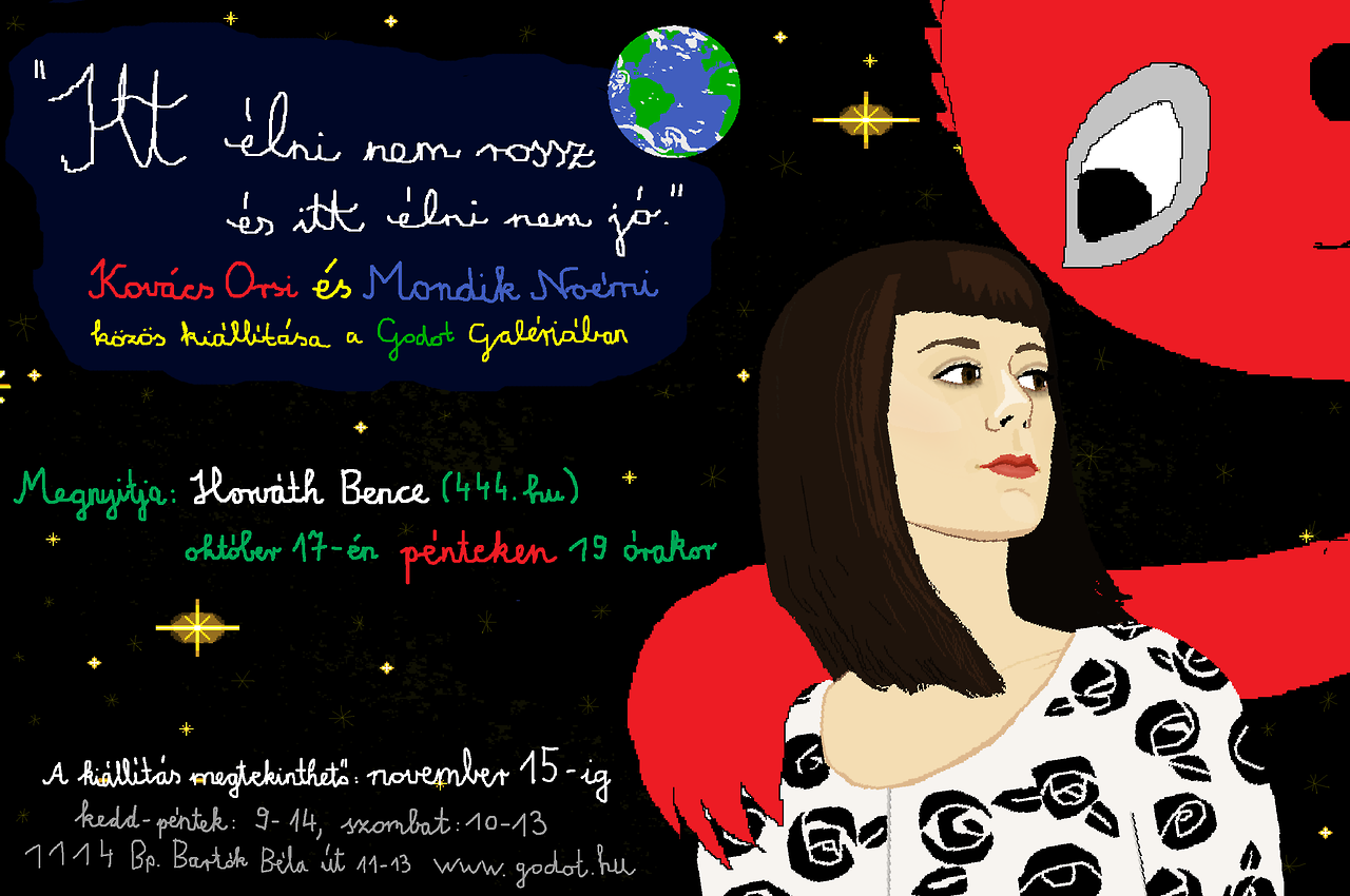 Együtt állít ki a két leghíresebb magyar Tumblr-grafikus