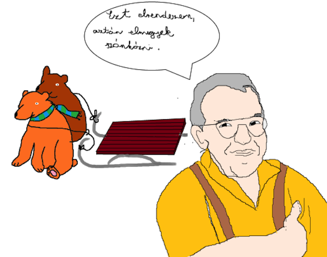 Ilyen aranyosan is fel lehetett dolgozni a Fidesz-háború első napját