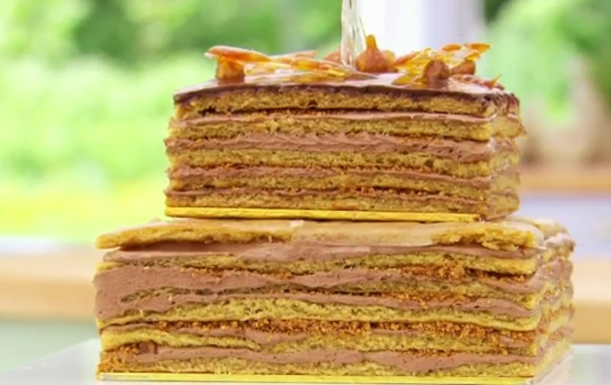 Illustration for article titled Magyar siker! Dobostortát sütöttek a legmenőbb brit főzős tévéműsorban!