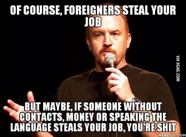 A szemét külföldiek tényleg elvehetik tőled a munkádat!