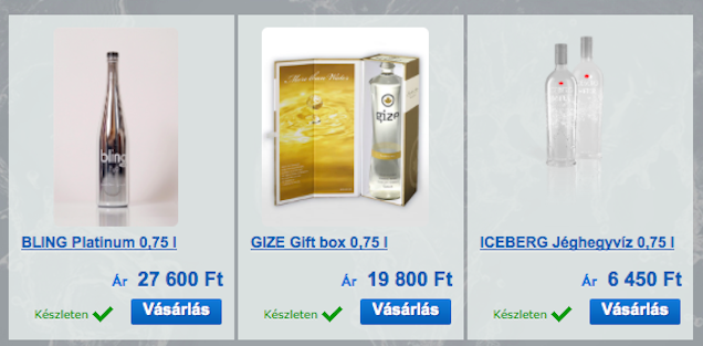 27 600 forint egy üveg ásványvízért? Mellényzsebből kiperkálom!