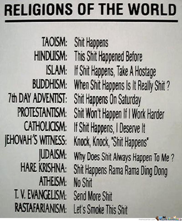 Hát most akkor mindenki kiválaszthatja a neki megfelelő vallást