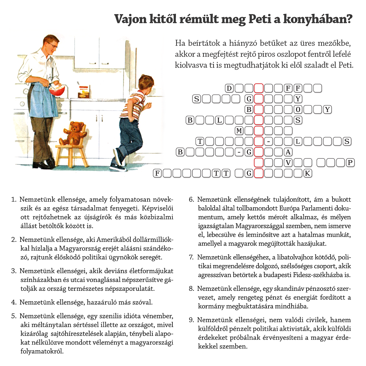 Egy szuper rejtvény a NER-ről, kötelező feladvány!