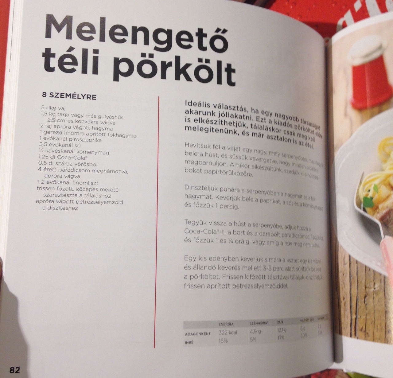 Illustration for article titled Nem pörkölt a pörkölt egy deci Coca-Cola nélkül!