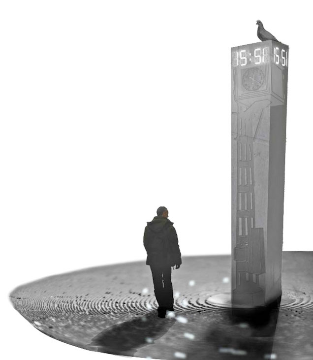 Ilyen lesz az új óra a Moszkva téren