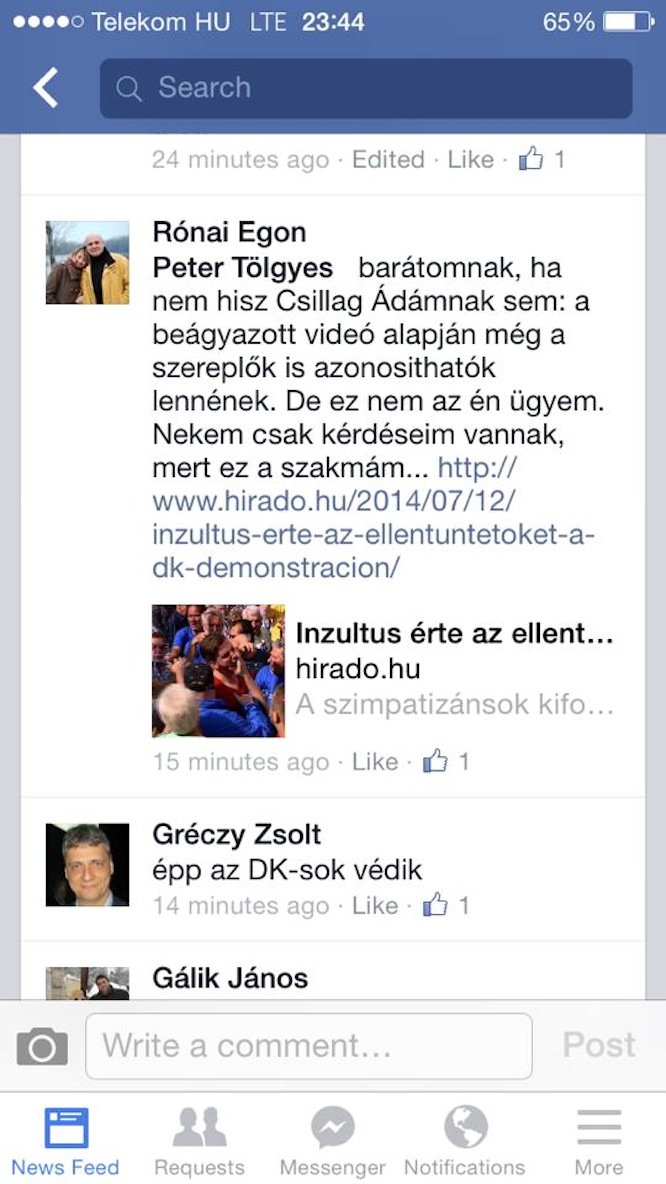 Illustration for article titled Deutsch ütős, Gréczy fergeteges poént sütött el a verekedés után