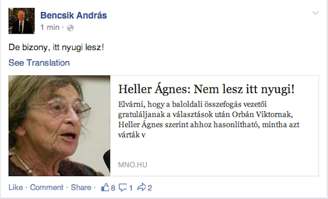 Végre megindult az értelmes párbeszéd az árok két oldaláról