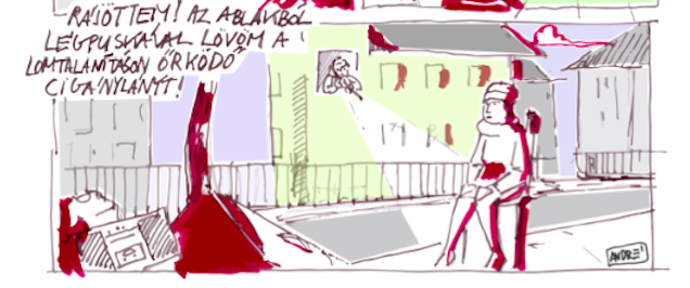 Légpuskával lövöldözött egy öregúr egy cigány lányra a Wekerle-telepen