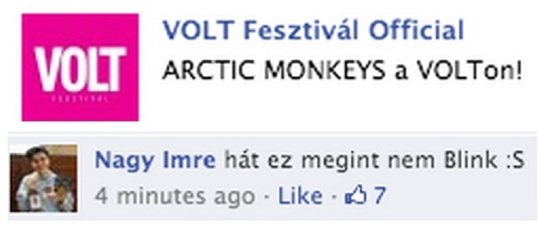 Illustration for article titled Az ország egyik fele sír, a másik nevet: Arctic Monkeys a VOLT-on!