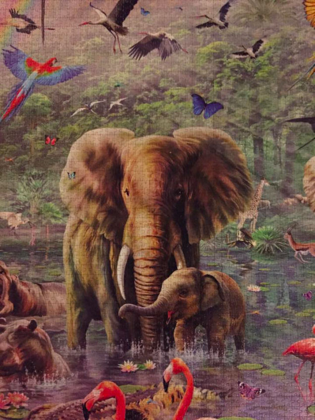 Illustration for article titled Rettentő giccses a világ legnagyobb kirakósa