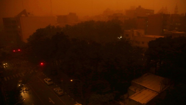 Apokaliptikus homokvihar pusztított Teheránban