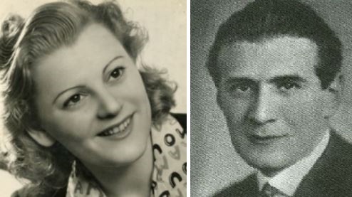 Turay Ida színésznő és Békeffi István író