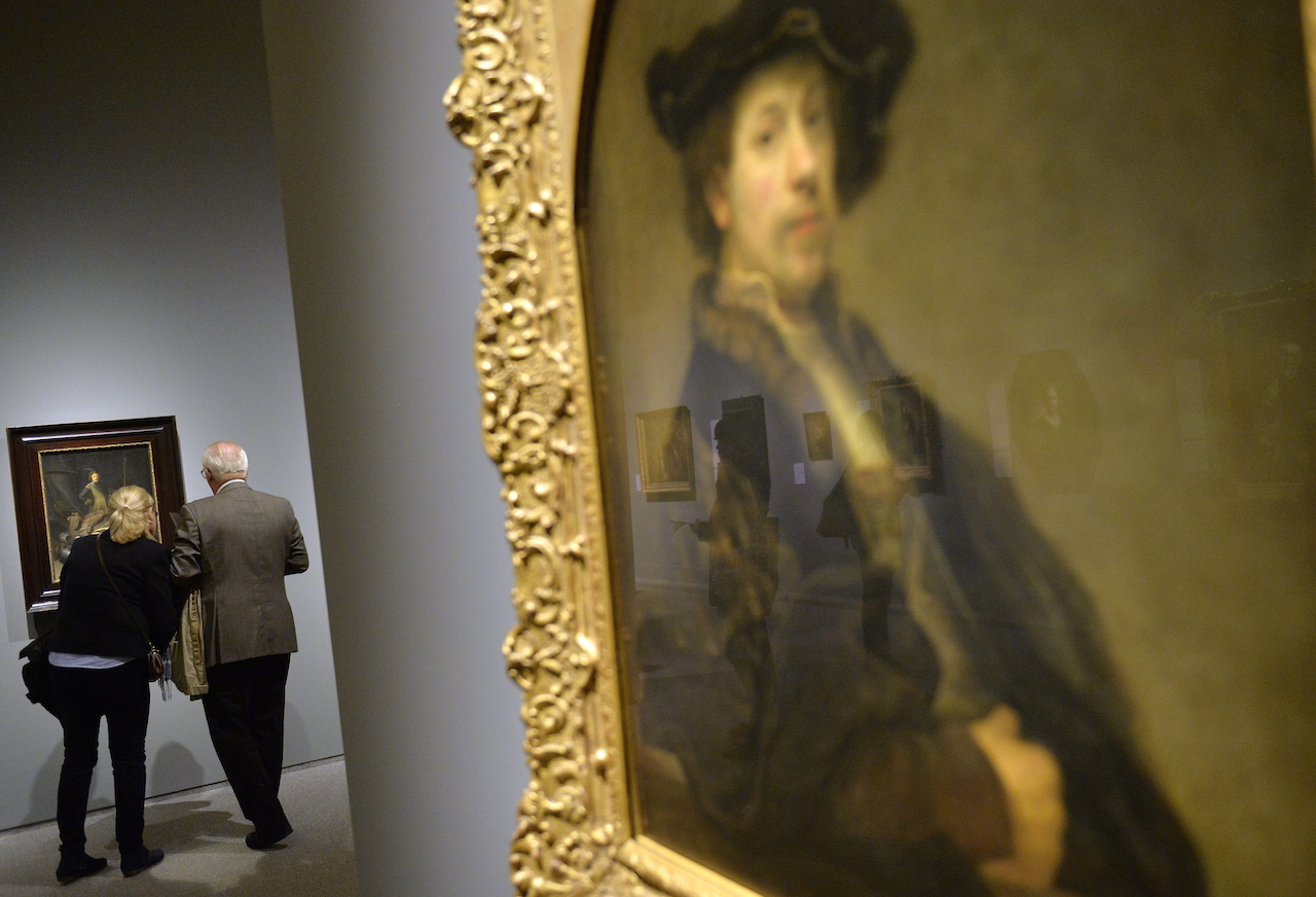 20 Rembrandt is van a Szépművészeti Rembrandt-kiállításán