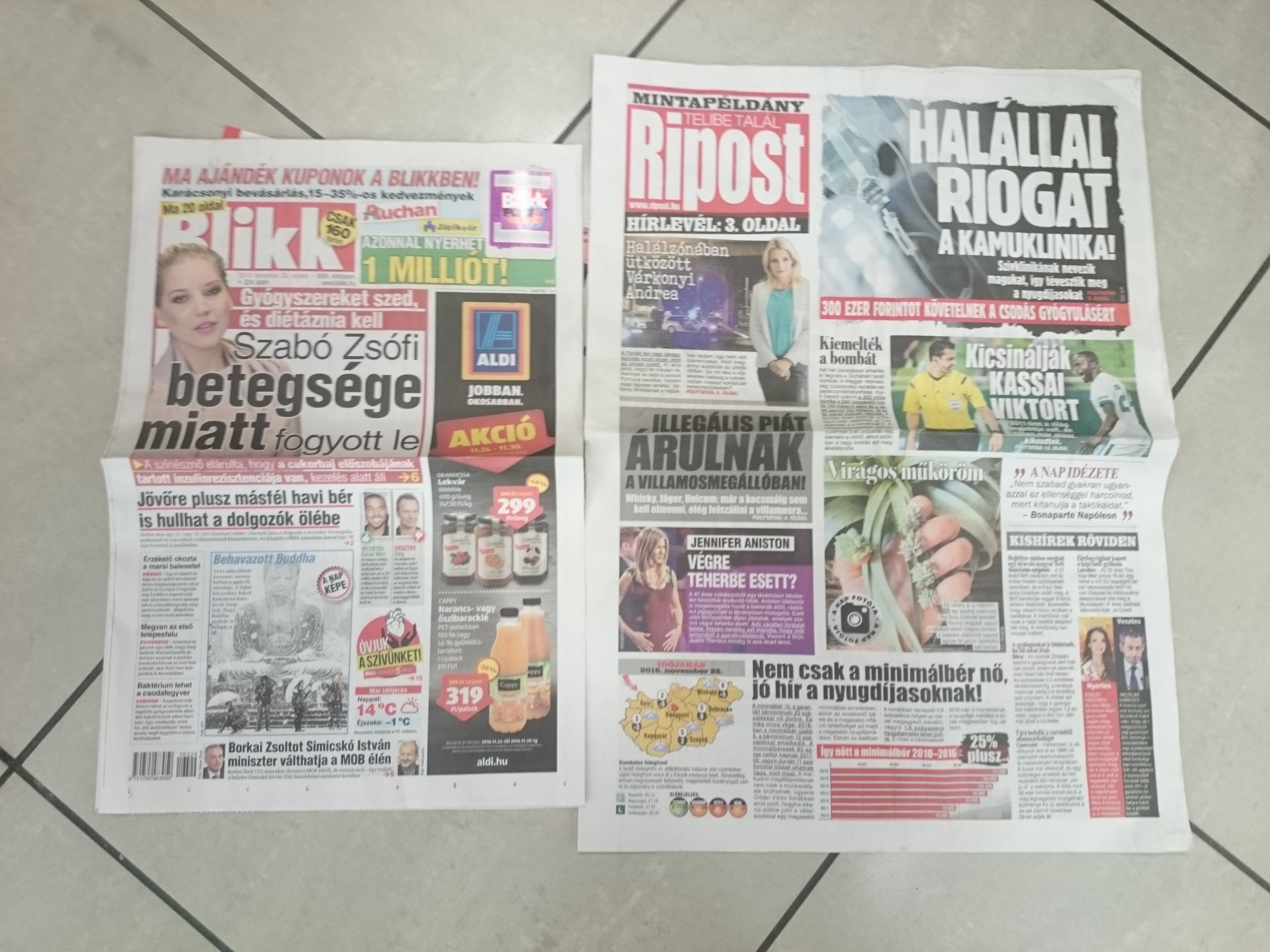 Illustration for article titled Olvas itt még valaki nyomtatott sajtót? Frissítve a Figyelő megvásárlásával!