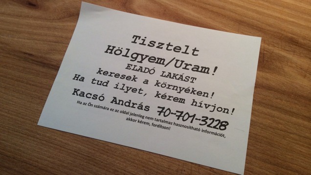 Illustration for article titled Ennél bizarrabb szórólapot még nem láttam