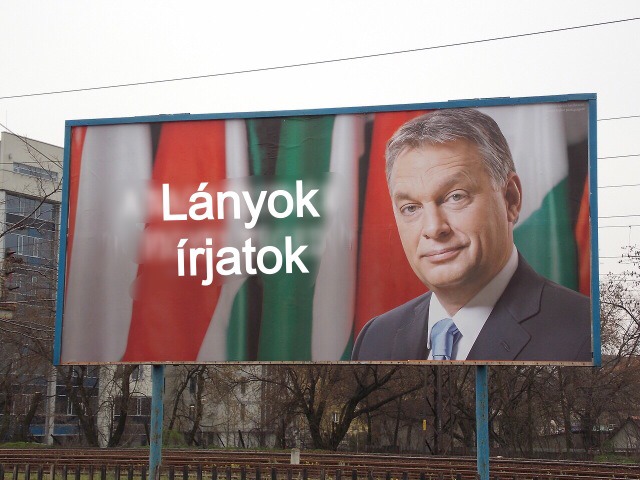 Óriási ziccer volt a Magyarország miniszterelnöke plakát (frissítve!)