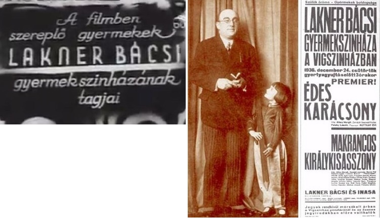 1..A társulat szerepelt a Tomi, a megfagyott gyermek c. filmben. 2. Lakner Artúr. 3. Egy előadás plakátja 1938-ból.