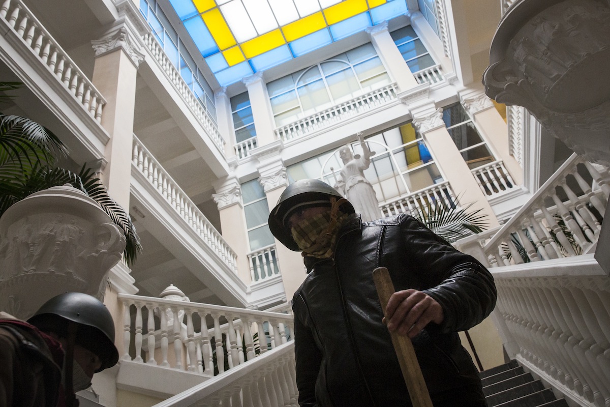 Illustration for article titled Kijev lángokban