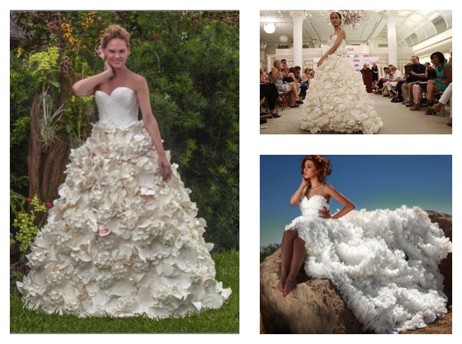 Illustration for article titled Ugye nem hiszitek el? 2016.évi WC-papír esküvői ruha verseny győztesei. Szabás-varrás videóval!