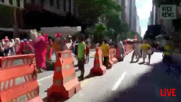 Élő videó a riói vébéellenes tüntetésről