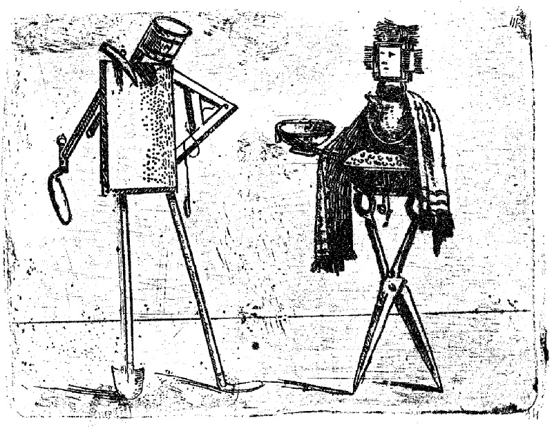 Illustration for article titled Szürrealista figurák a tizenhetedik századból