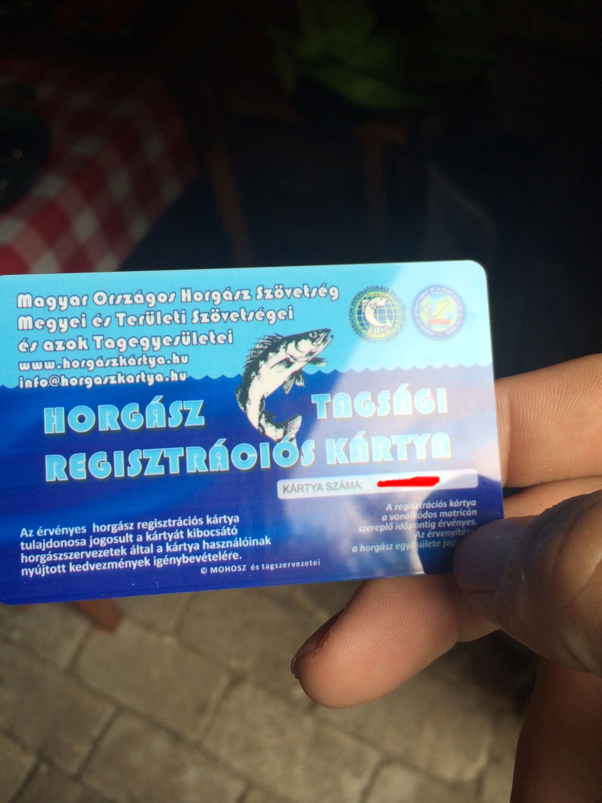 Cink-exkluzív: Ilyen lesz a kártya formátumú horgászigazolvány