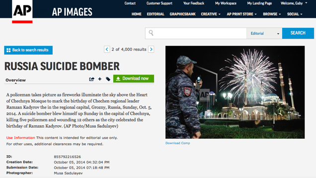 Sziporkázik az öngyilkos merénylő az AP hírügynökségnél