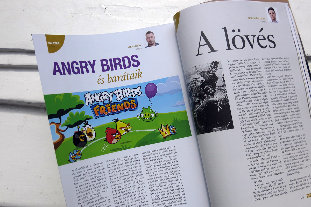 Illustration for article titled Lapozzátok át ti is a Magyar Krónika friss és ropogós első számát!