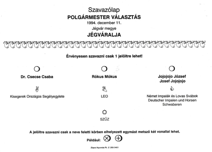 Illustration for article titled Kacagjunk együtt 24 év legviccesebb választási szórólapjain!